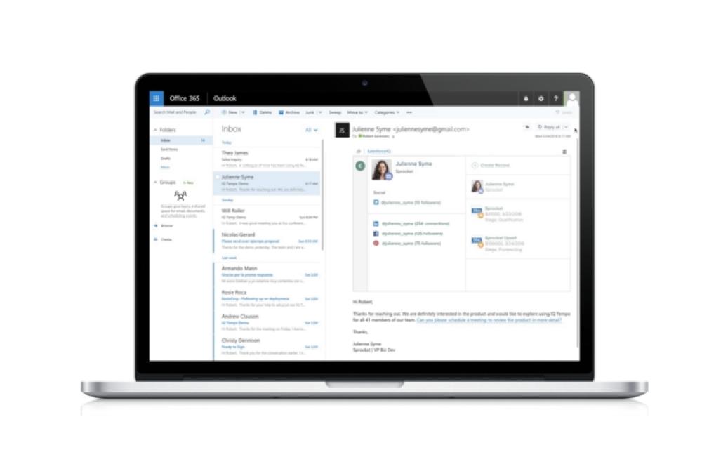 Salesforce e Microsoft ampliam aliança com nova integração de ferramentas