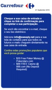 Falsa promoção do Carrefour é usada como isca para infectar mais de 8 milhões smartphones de brasileiros