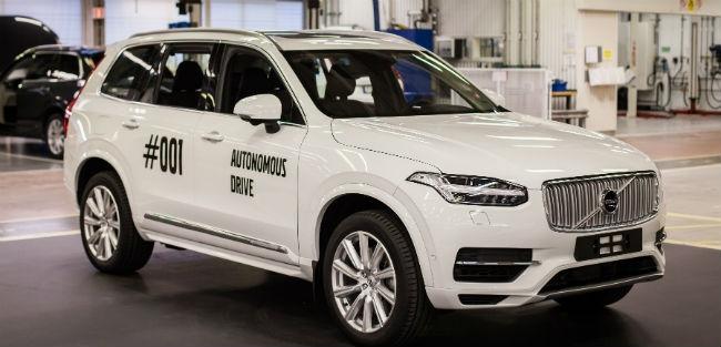 Volvo lança programa de condução autônoma Drive Me