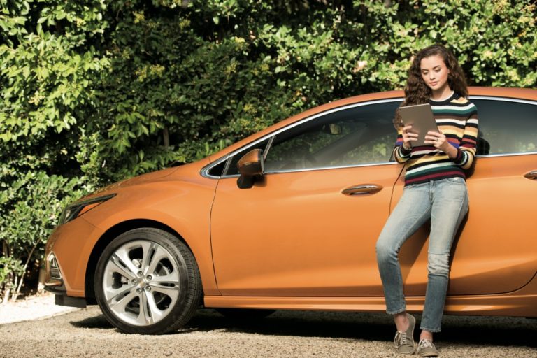 Cruze in vehicle OnStar 4GLTE Wi Fi