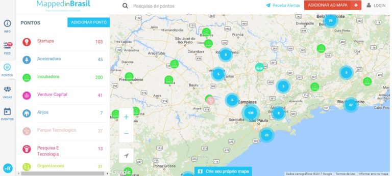 mapped