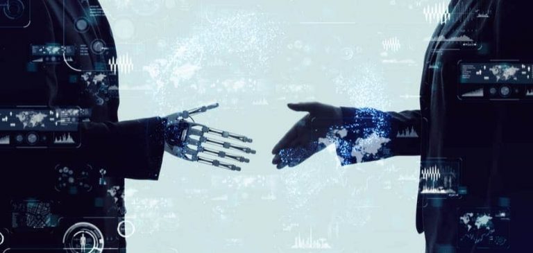 humanos e robos