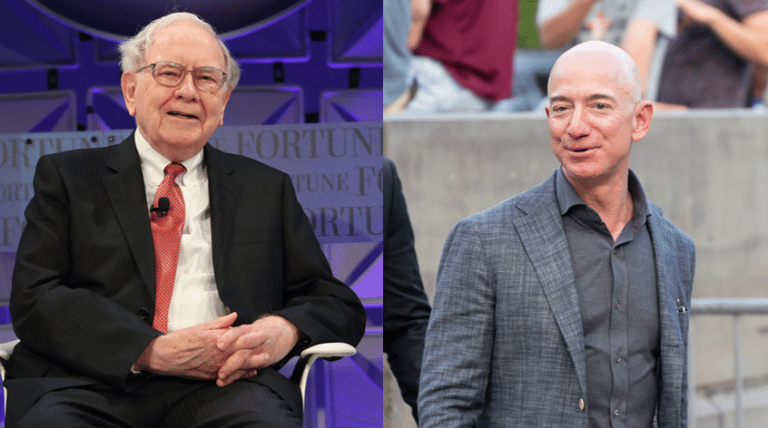 Jeff Bezos e Warren Buffett 1