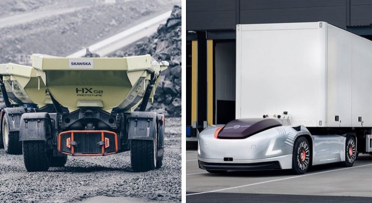 Volvo cria area de negocios voltada para veiculos industriais autonomos