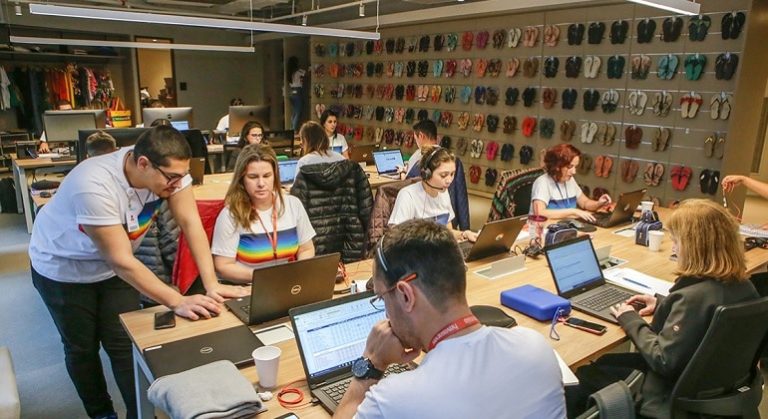 Alpargatas cria app de check in para funcionarios em escritorio coworking