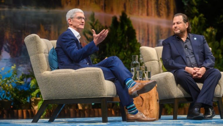 DF19 Tim Cook Marc Benioff CW 1