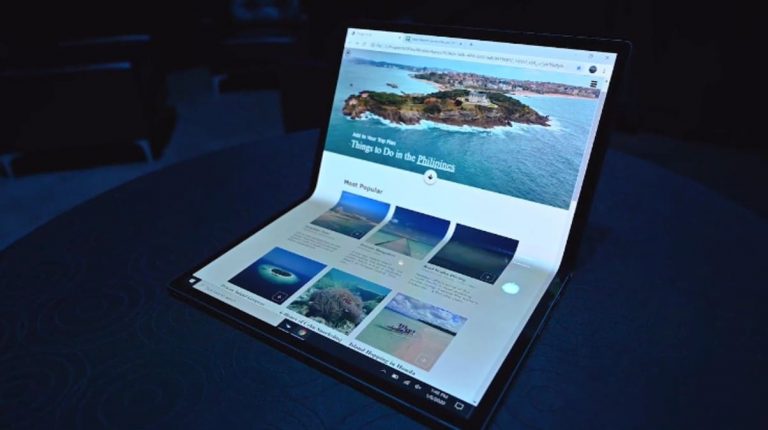 Intel horseshoe laptop 1