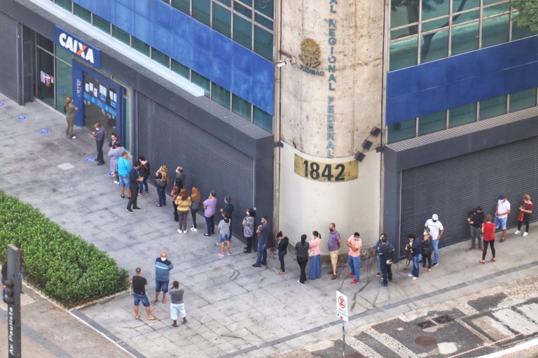 caixa falha