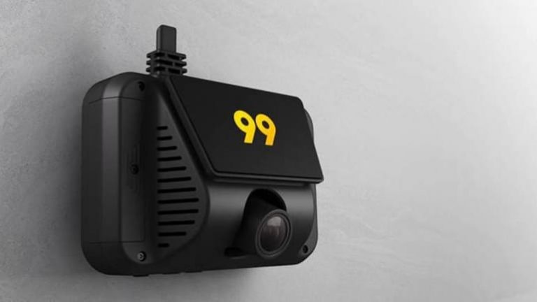 Motoristas do 99 ja podem adquirir nova camera de seguranca que grava dentro e fora do carro