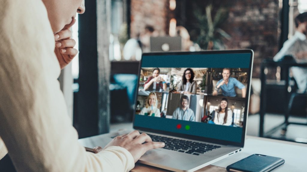videochamada, trabalho
