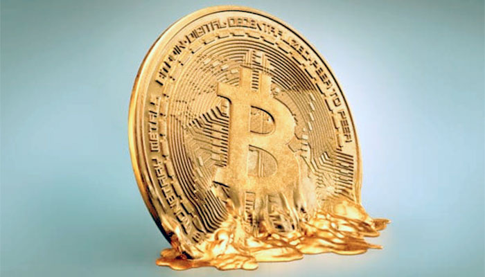 Bitcoin-derretendo