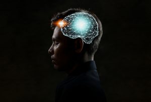 ser humano, IA, cérebro, inteligência