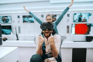 experiência do cliente, CX, RV, realidade virtual
