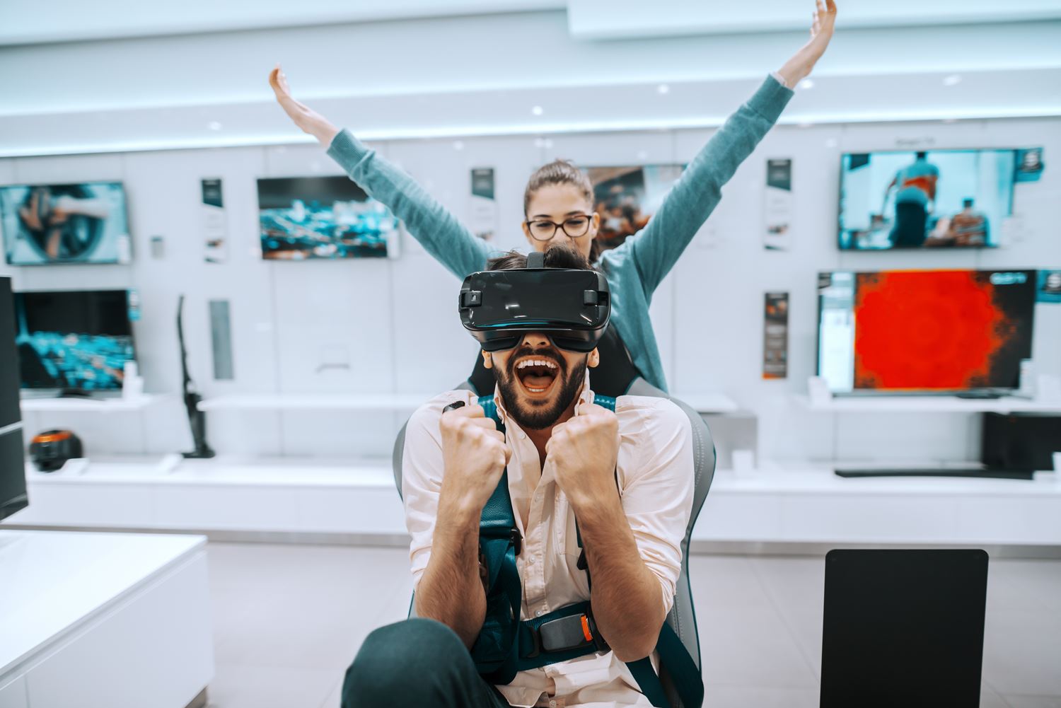 experiência do cliente, CX, RV, realidade virtual