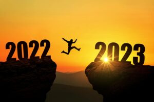 2022, 2023, ano novo