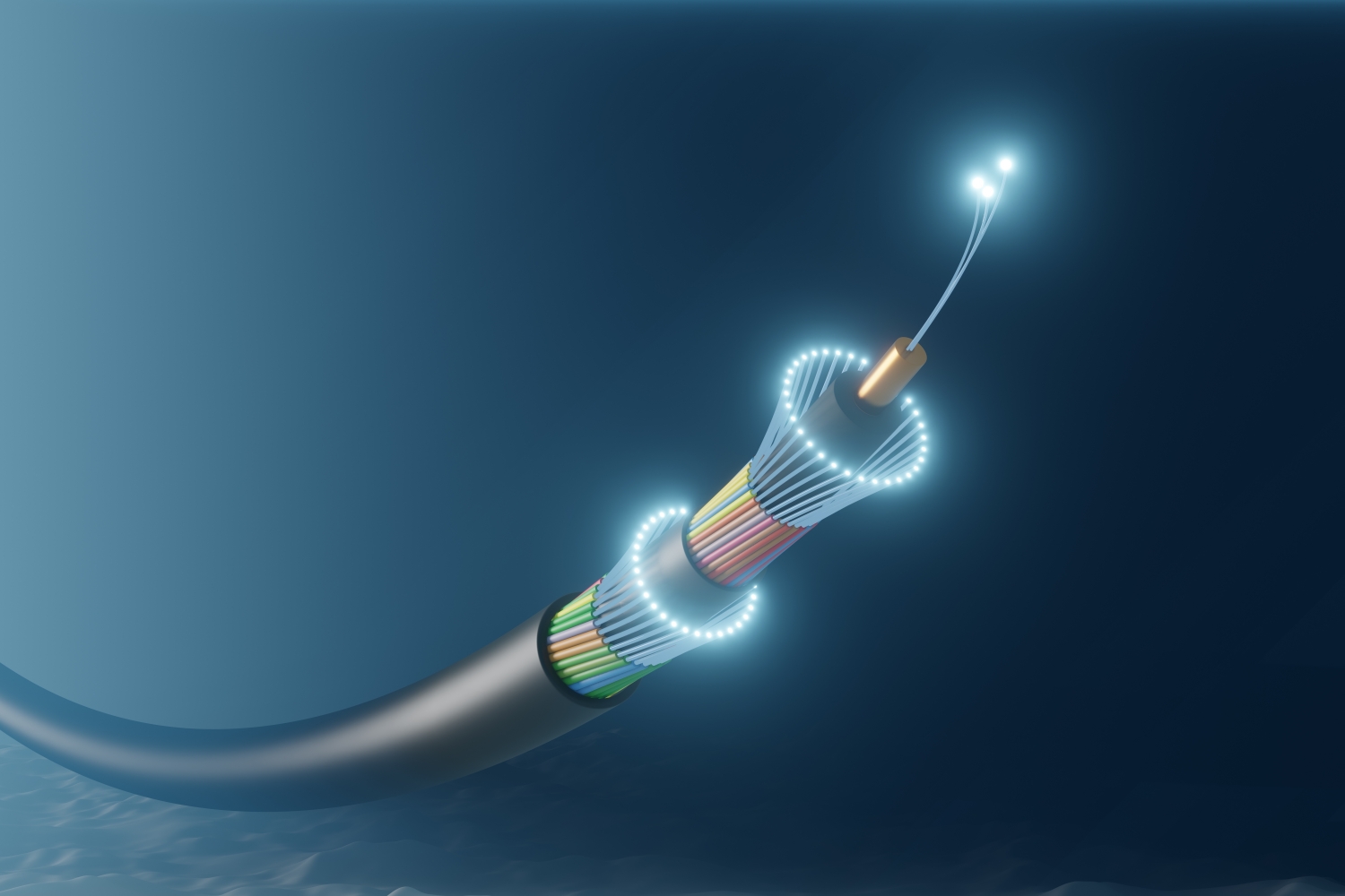 cabo submarino, fibra óptica, BNDES