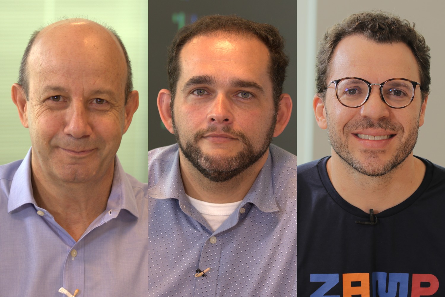 domingos bruno, glauco sampaio, igor freitas