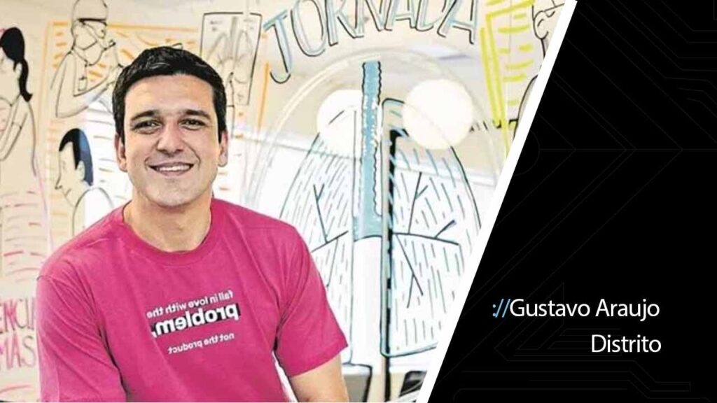 Gustavo Araujo, cofundador e CIO do Distrito. Foto: Divulgação