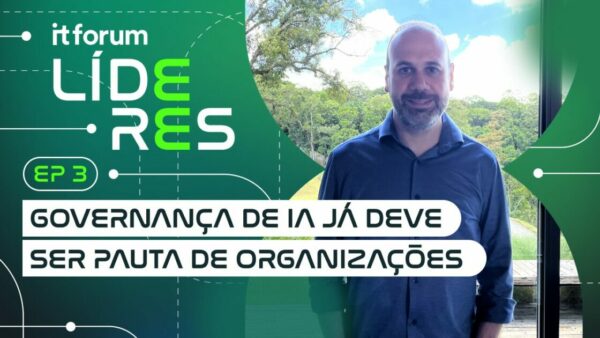 André Gualtieri, eticista e especialista em governança de IA, discute desafios do tema no IT Forum Líderes