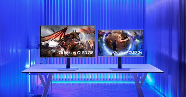 Odyssey Monitores gamer OLED G8 G6 Samsung