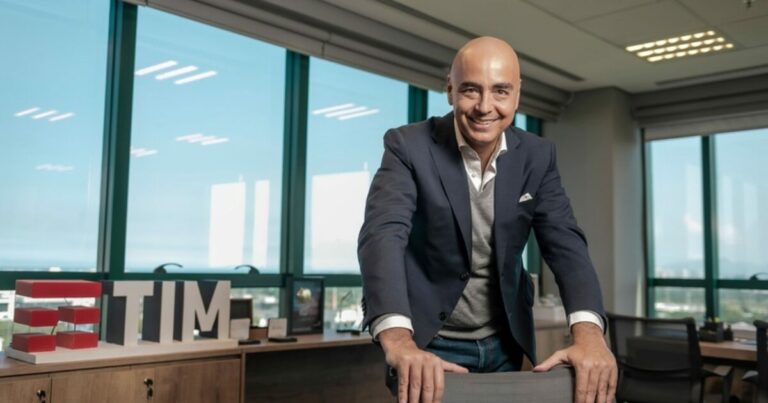 Alberto Griselli, CEO da TIM Brasil. Imagem: divulgação