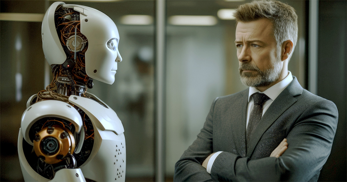 Tarefas que exigem criatividade, empatia, crítica e julgamento moral são difíceis de automatizar (emprego, inteligência artificial, executivo, trabalhador, robôs humanoides, executivo)