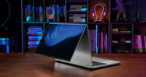 ThinkBook Flip AI PC. Foto: Divulgação Lenovo