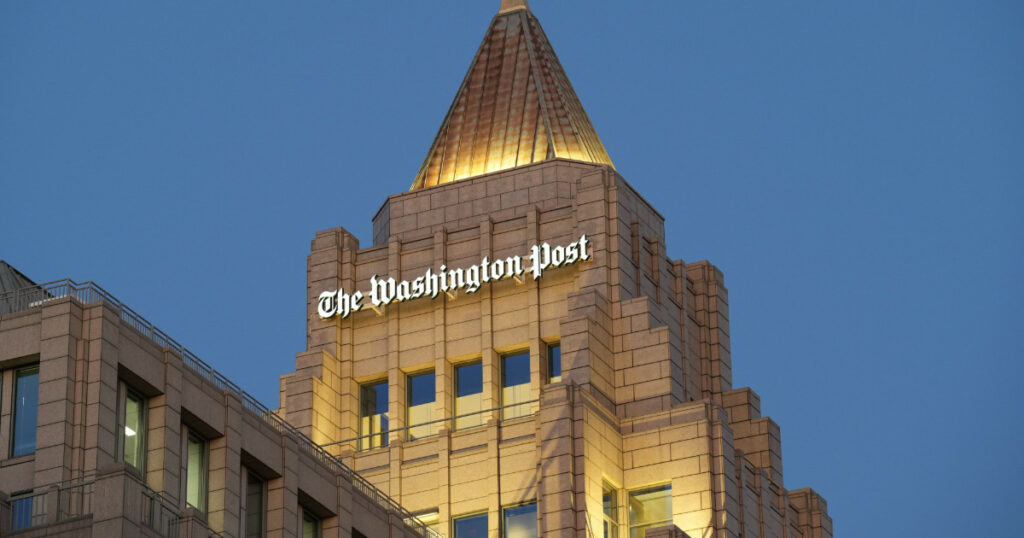 The Washington Post, que acaba de fechar acordo para distribuir seu conteúdo pelo ChatGPT (Imagem: Shutterstock)