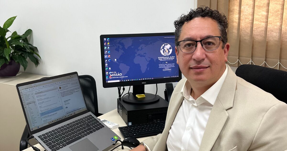 André Guesse, head de TI da Congregação Santa Cruz. Imagem: Divulgação