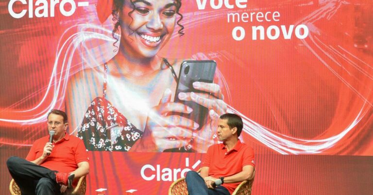Imagem: Rodrigo Marques, CEO da Claro e Marcio Carvalho, CMO da operadora