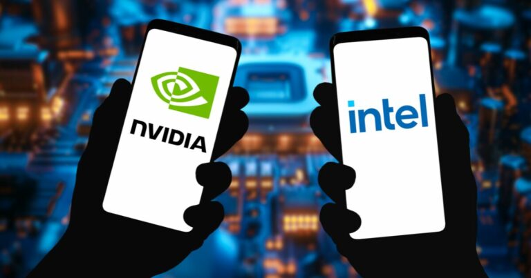 Nvidia, Intel. Imagem: Shutterstock