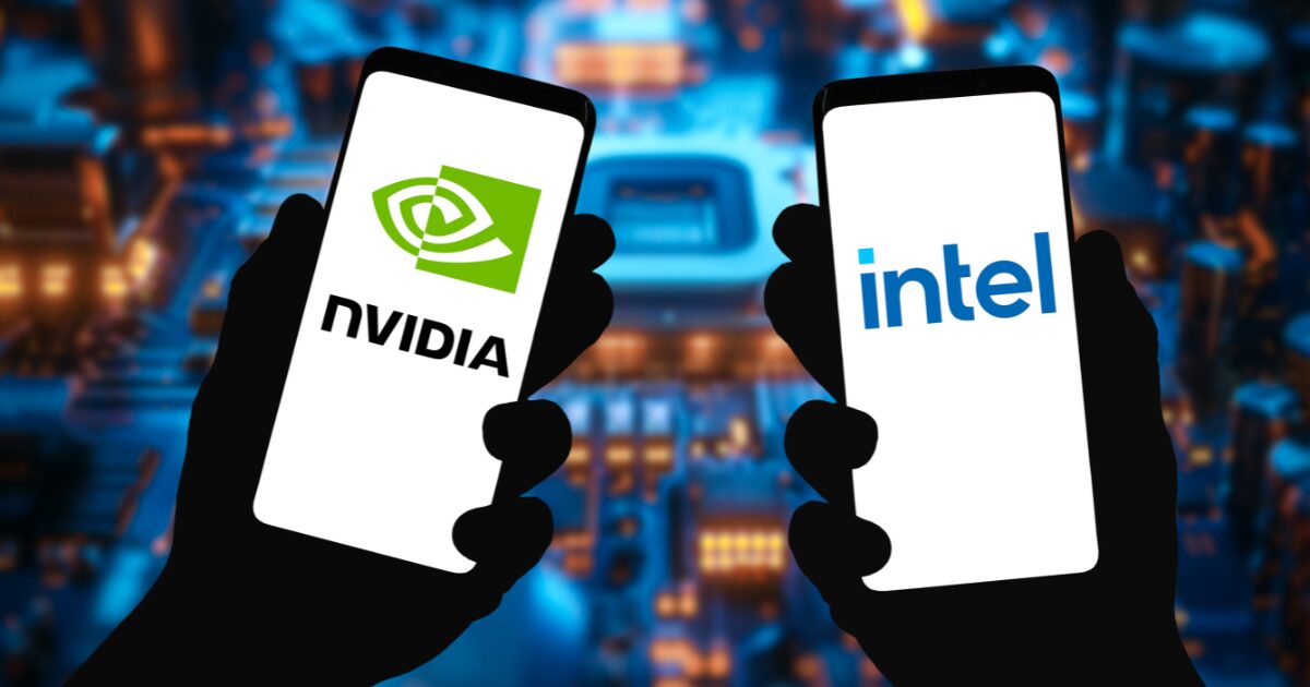 Nvidia, Intel. Imagem: Shutterstock