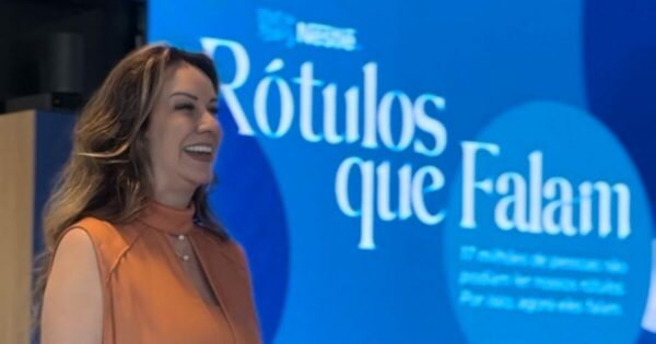 Gisele Pavin, head de nutrição da Nestlé. (Imagem: Kênia Almeida/ IT Forum)