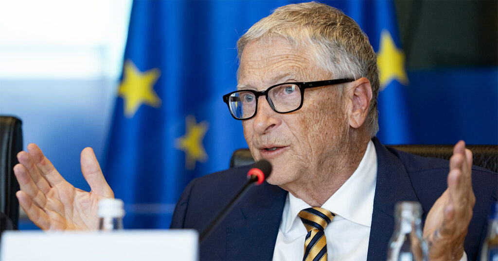 Para Bill Gates, a IA pode levar a uma semana de trabalho de apenas três dias - Foto: Philippe Buissin - União Europeia/Creative Commons