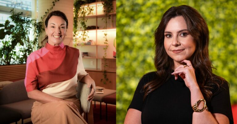 Carmela Borst, fundadora da SoulCode e Roberta Piozzi diretora de projetos e parcerias em educação da Brasscom (Imagem: divulgação) (diversidade)
