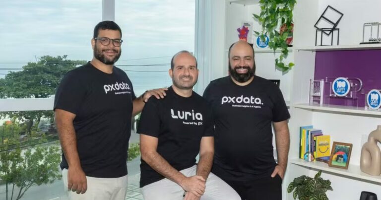 Pessoas a frente da PX Data, que teve recente investimento do Bradesco e da Vibra