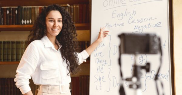 professora, aula, inglês, teacher