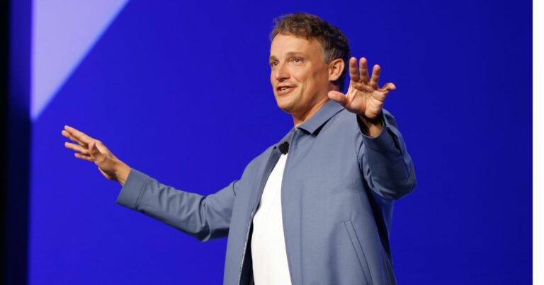 Christian Klein, CEO da SAP, no Sapphire 2026. Foto: Divulgação