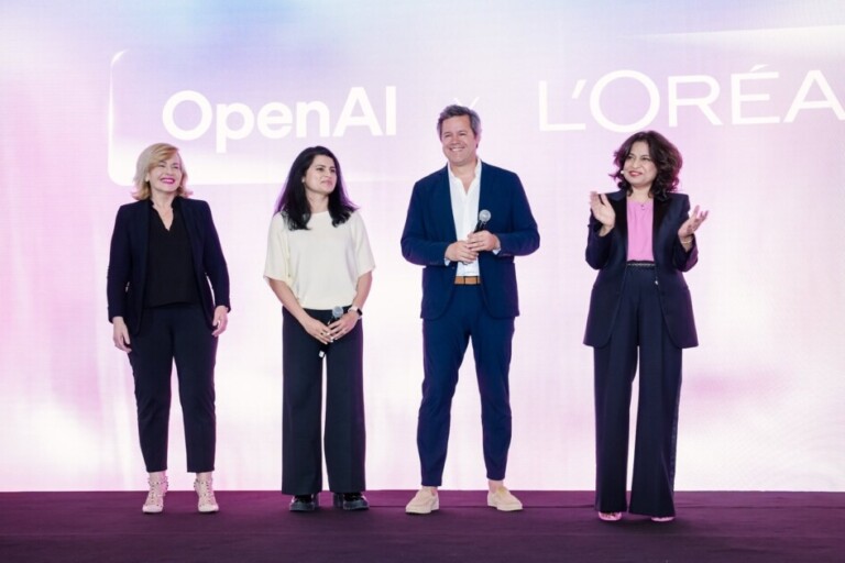 L'Oréal x OpenAI Announcement - L'Oréal VivaTech Press Conference ©Alex Liu