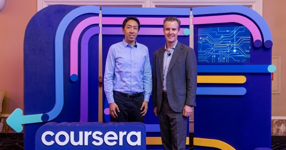 Coursera investe US$ 100 milhões em startup de IA