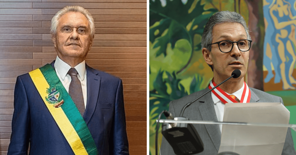 Eleições 2026: IA, data centers e governo digital, confira as propostas de Caiado e Zema 4 onaldo Caiado, à esquerda, e Romeu Zema, à direita. A montagem reúne os candidatos à Presidência abordados na reportagem sobre propostas de tecnologia para as eleições de 2026, incluindo inteligência artificial, data centers, governo digital, conectividade, ciência e inovação.